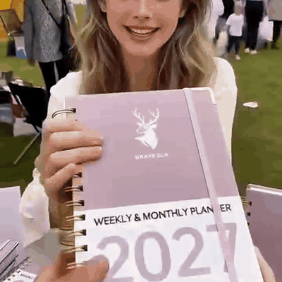 gif — Planlægningsbog 2027 A5 – Minimalistisk kalender til hele året