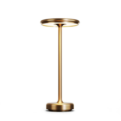 couleur Guld — Lumora™ Trådløs Bordlampe i Metal – Touch & Genopladelig