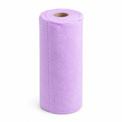 couleur Lilla — MikroRul™ – Perforerede Mikrofiberklude, 20 stk. på Rulle