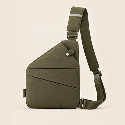 packshot — Tyverisikret crossbody-taske med skjulte lynlåse