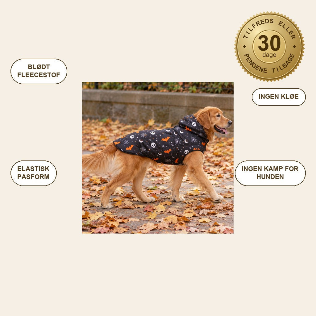 HalloWoof™ Hundehættetrøje – Halloween-kostume til Hund