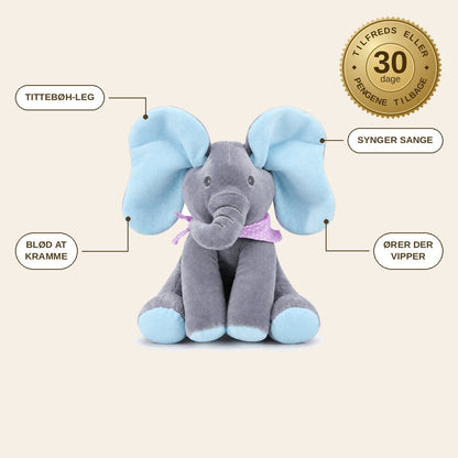 infographie — Tittebøh-elefanten – interaktiv elefantbamse