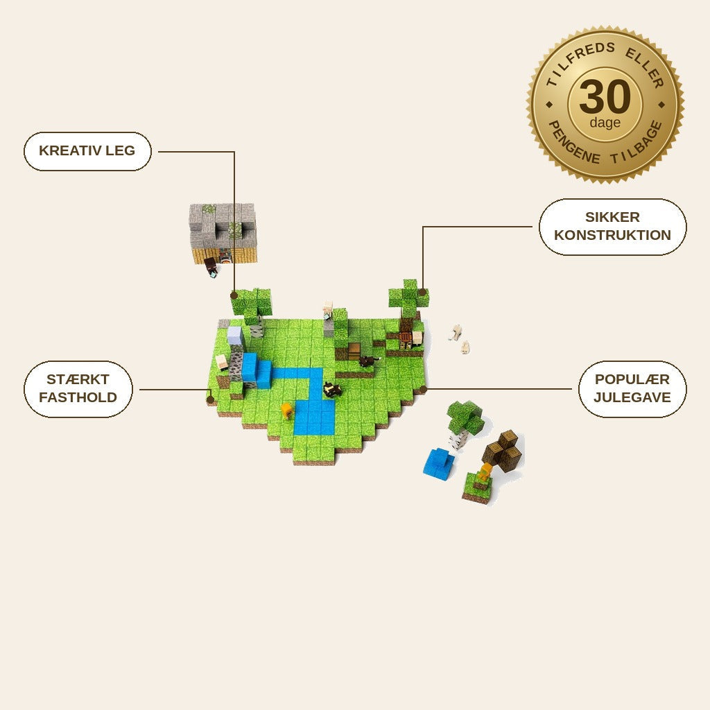 infographie — MagnoBrik™ – Magnetiske Byggeklodser