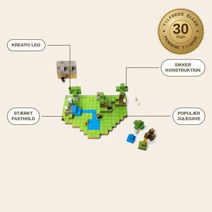 infographie — MagnoBrik™ – Magnetiske Byggeklodser