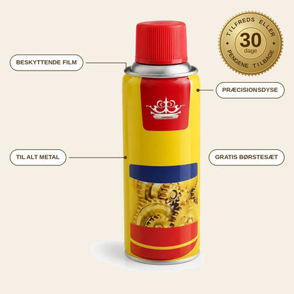 infographie — Rustfjerner Spray til Bil og Metal – 30 ml med Præcisionsdyse