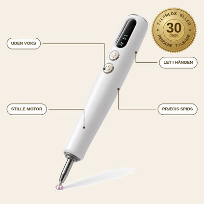 infographie — DiamoPen™ – Elektrisk diamond painting-pen, trådløs og genopladelig