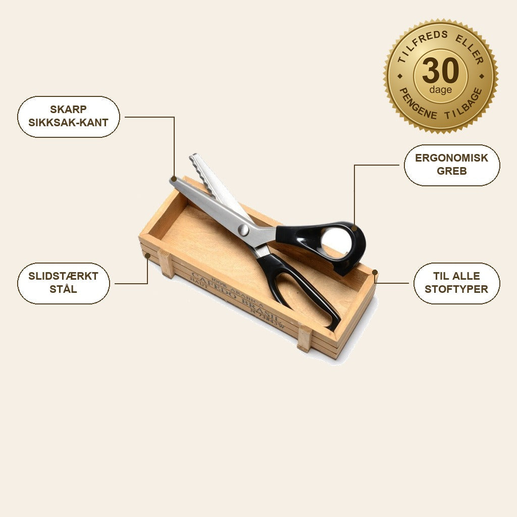 infographie — ZigSax™ – Sikksaks der holder skarpheden syning efter syning