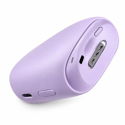 couleur Lilla — Elektrisk 2-i-1 negleklipper med fil og LED-lys