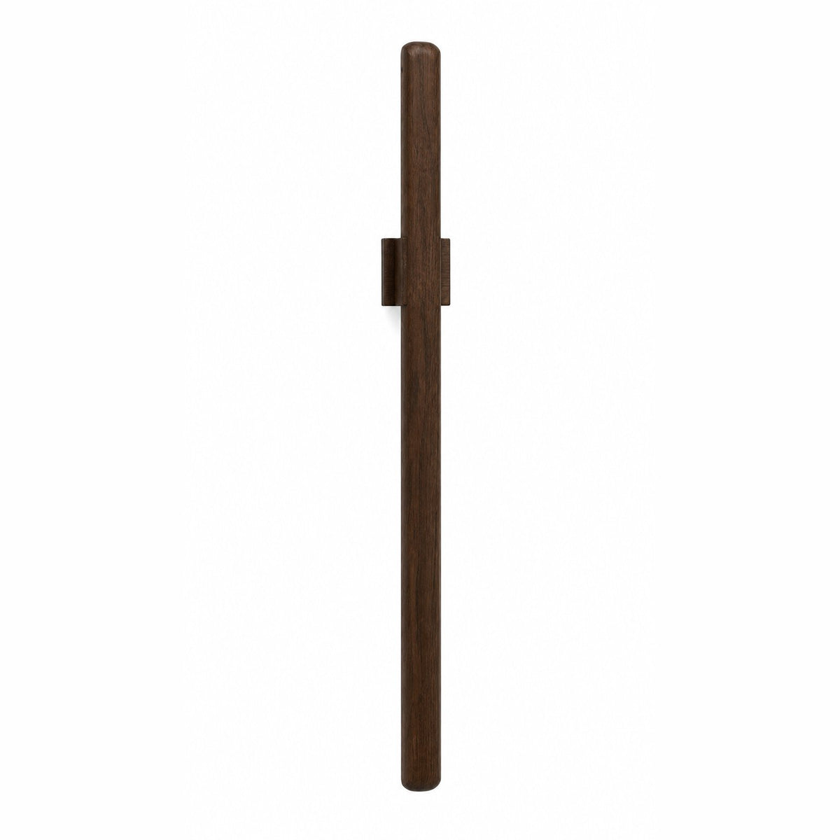 couleur Mørk eg — Magnetisk Skohorn i Massivt Træ 55 cm – Vægbeslag uden Boring