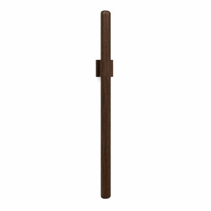 couleur Mørk eg — Magnetisk Skohorn i Massivt Træ 55 cm – Vægbeslag uden Boring