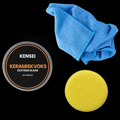 packshot — Keramisk Bilvoks – Dyb Spejlglans og Vandafvisende Lak