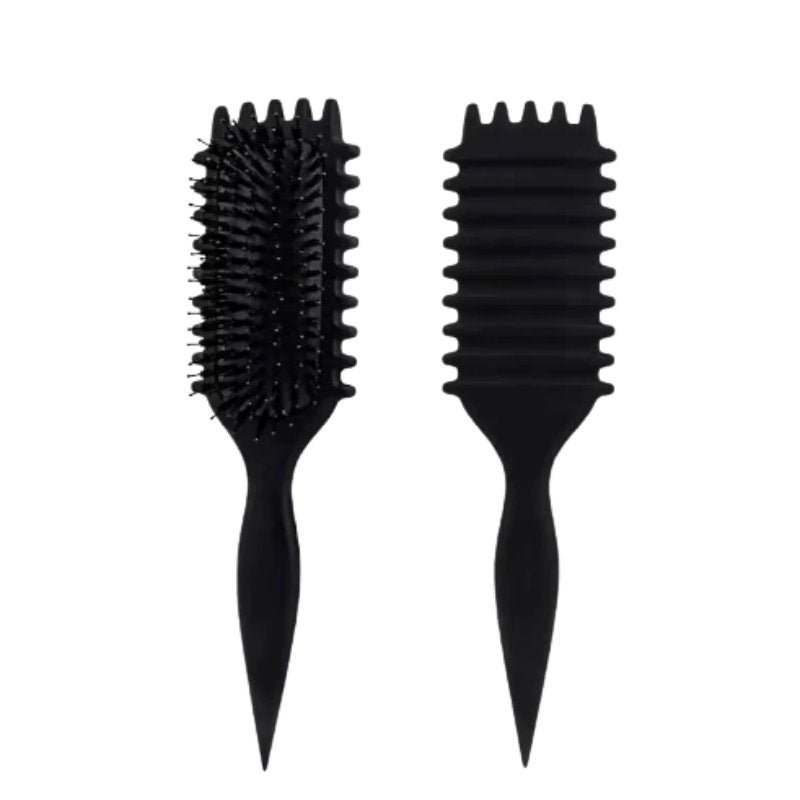couleur Sort — Krøllebørste til definerede krøller – anti-frizz stylingbørste
