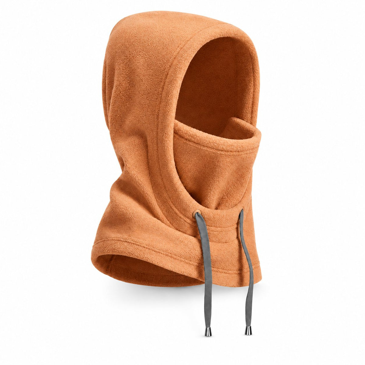 couleur Opgraderet abrikos — Vinterbalaclava med hætte – hætte, ansigtsmaske og halsvarmer i ét