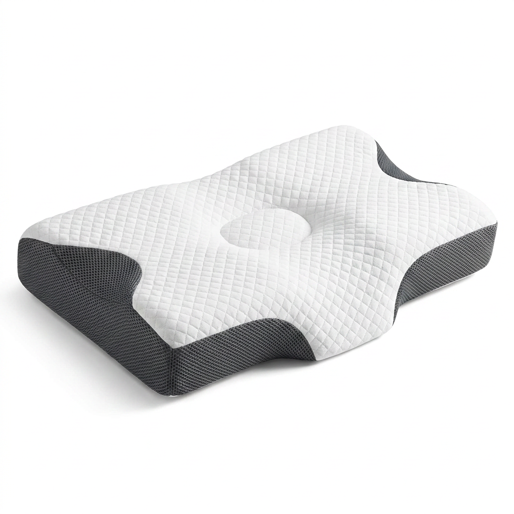 Ergonomisk nakkepude i memory foam