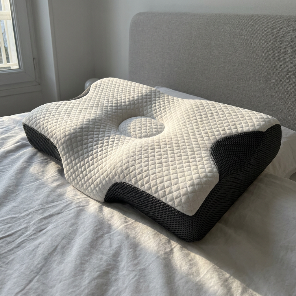 Ergonomisk nakkepude i memory foam