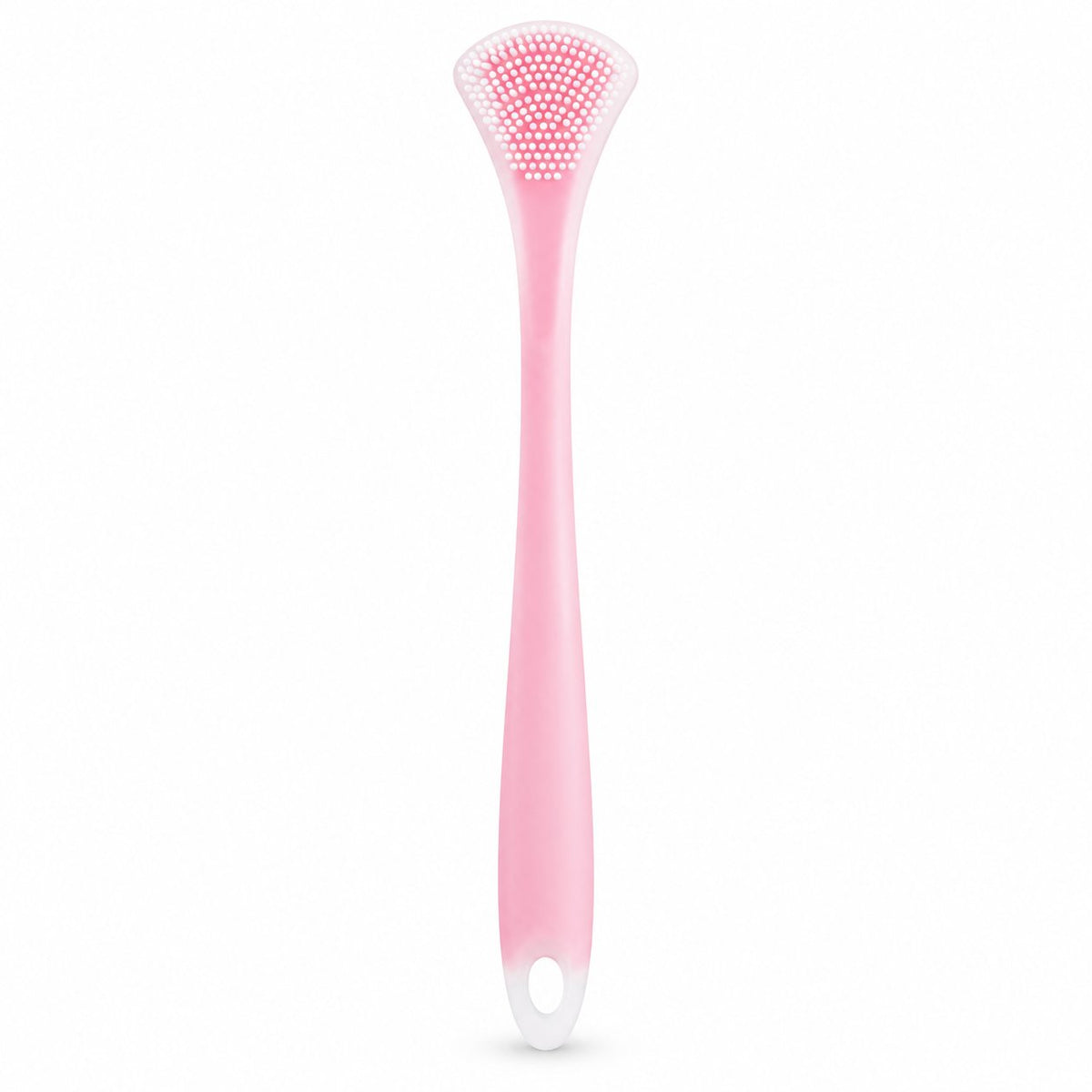 couleur Pink — Dobbeltsidet tungeskraber i silikone