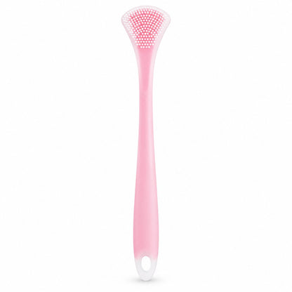 couleur Pink — Dobbeltsidet tungeskraber i silikone