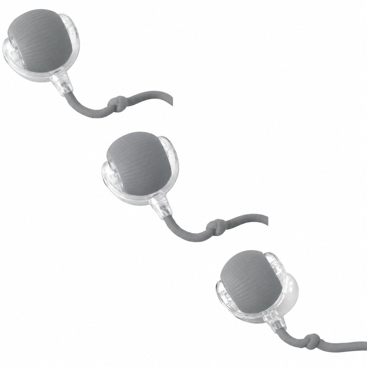 couleur Plys grå — Automatisk kattebold med hale – ruller og skifter selv retning