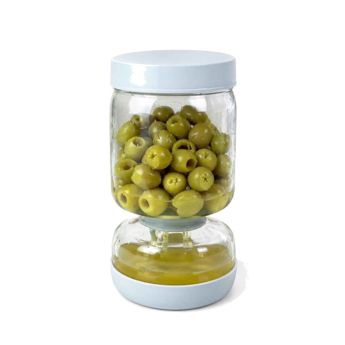 packshot — Vendbart sylteglas med si – server tørt, opbevar i lage