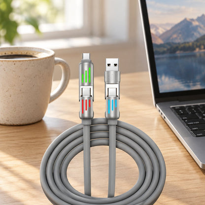 situation — 4-i-1 opladerkabel 240W – 1+1 GRATIS