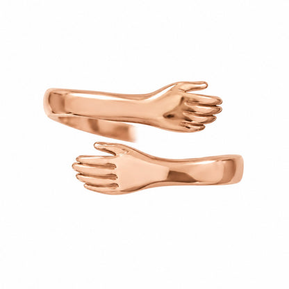 couleur Rosaguld — Kram-ring – evig omfavnelse