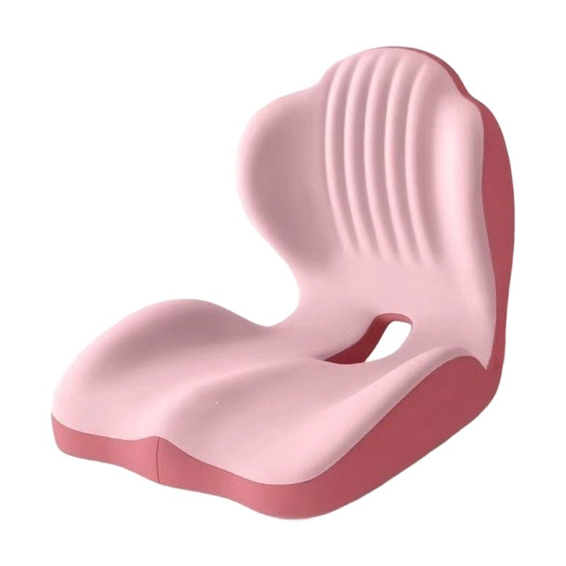 couleur Dobbelt lyserød — Ergonomisk sædehynde med ryglæn i memory foam