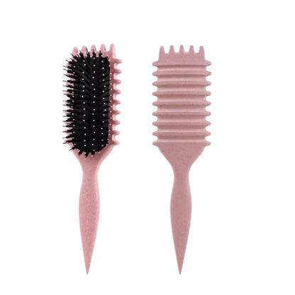 couleur Pink — Krøllebørste til definerede krøller – anti-frizz stylingbørste