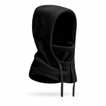 couleur Sort — Vinterbalaclava med hætte – hætte, ansigtsmaske og halsvarmer i ét