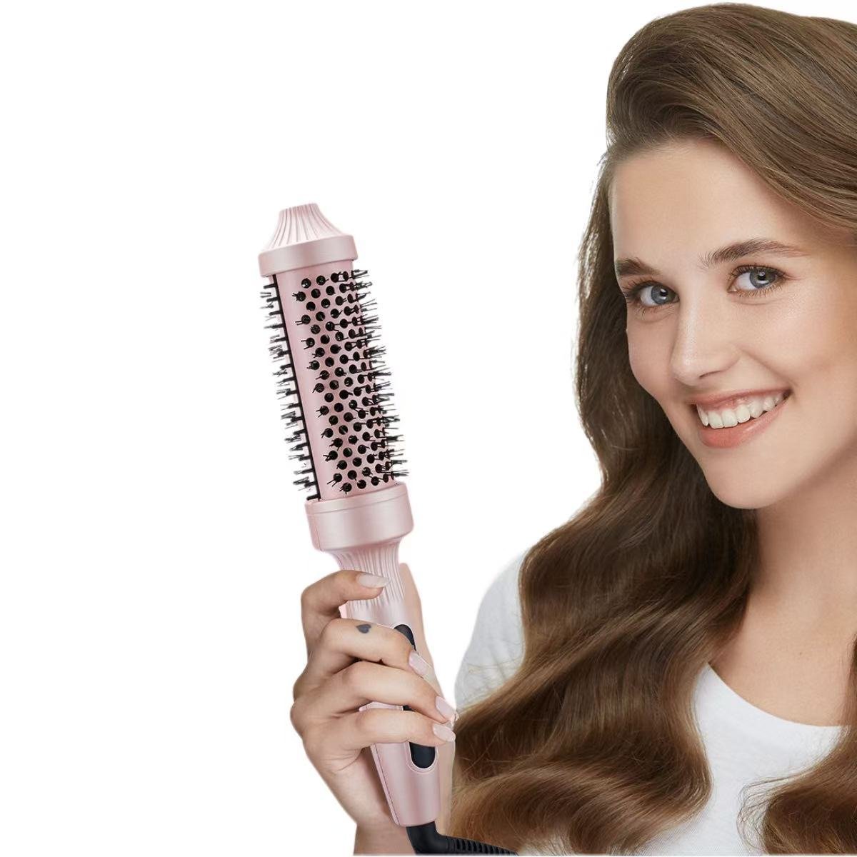 Brosse chauffante 2 en 1 — tenue en main