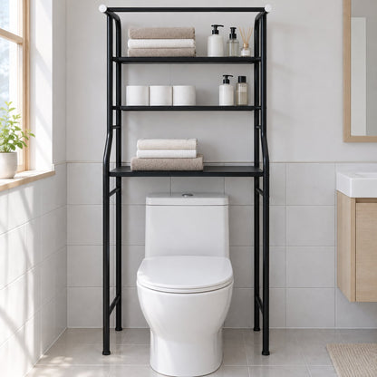 situation — Fritstående reol over toilet – 3 hylder