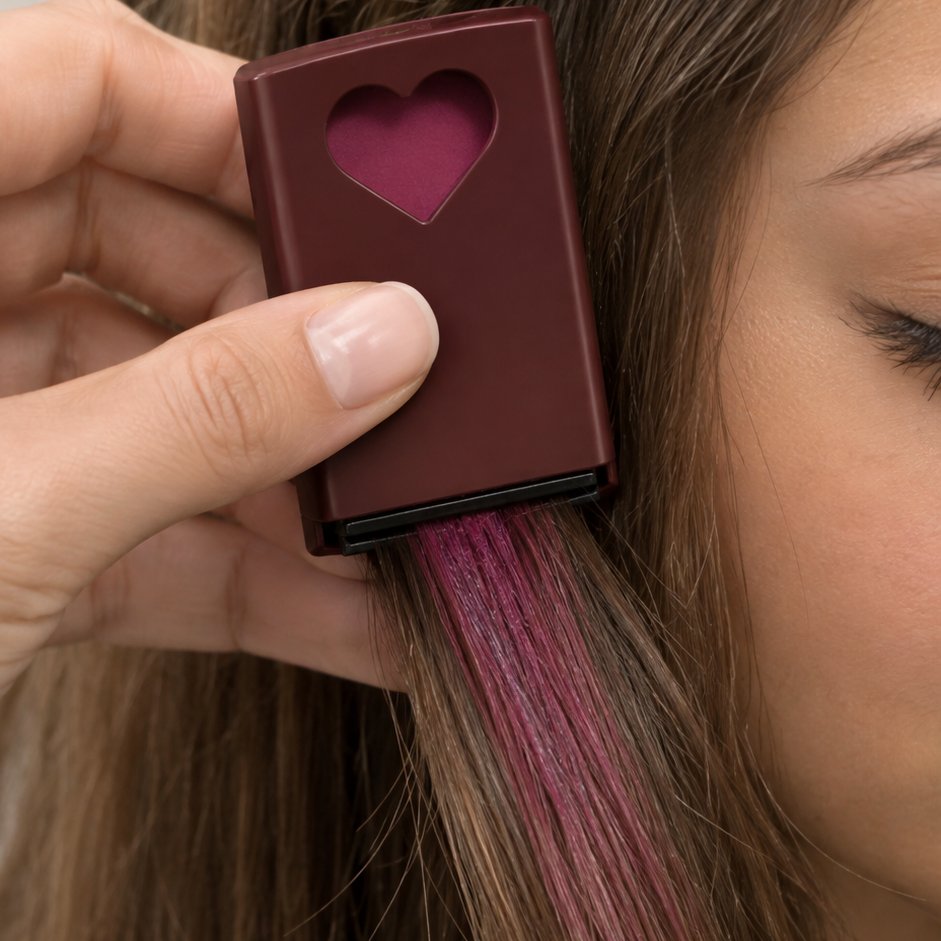 situation — ChalkGlam™ – Hårkridt Applikatorsæt i 12 Farver
