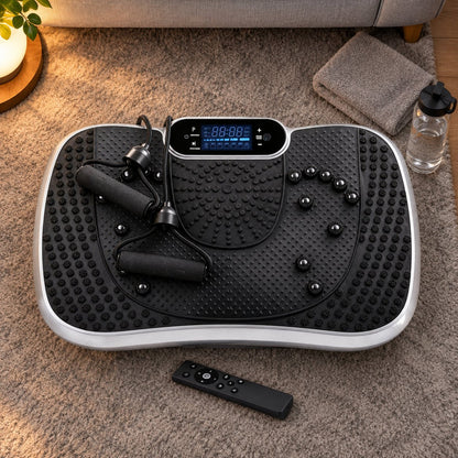 situation — Vibrationsplade med LCD-skærm – træn hele kroppen hjemme
