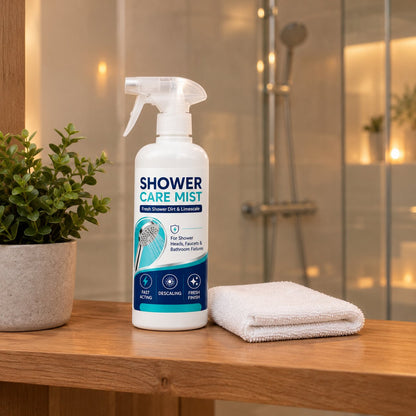 situation — KalkFri™ Kalkfjerner-spray til bruser – fjerner kalk uden skuring