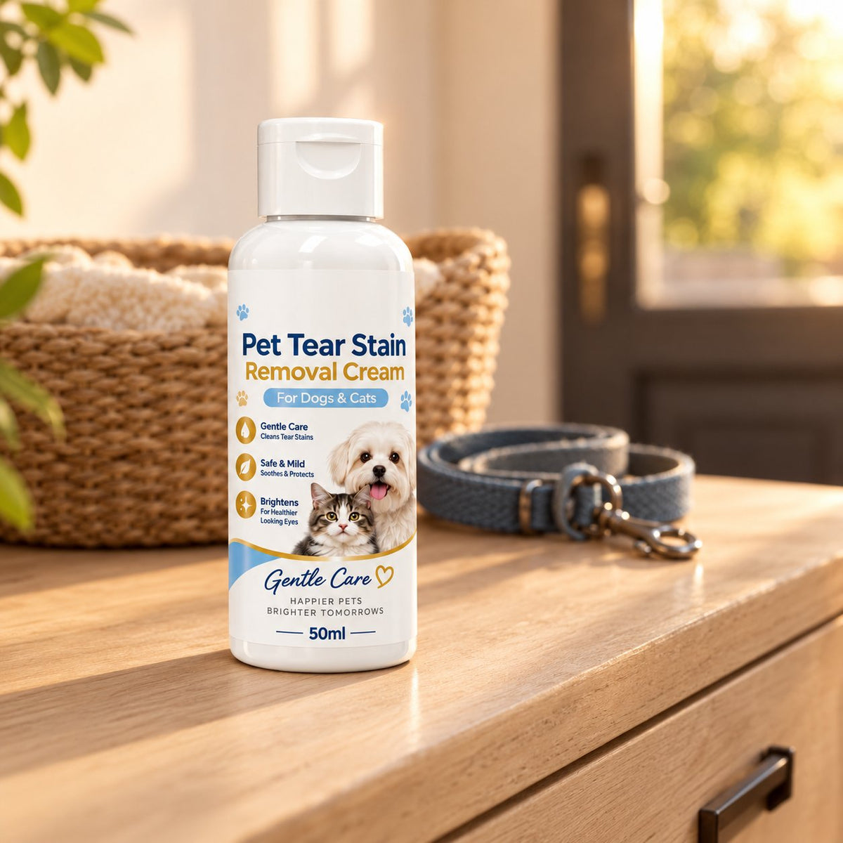 situation — KlarBlik™ Creme mod tårepletter til hunde og katte – 50 ml
