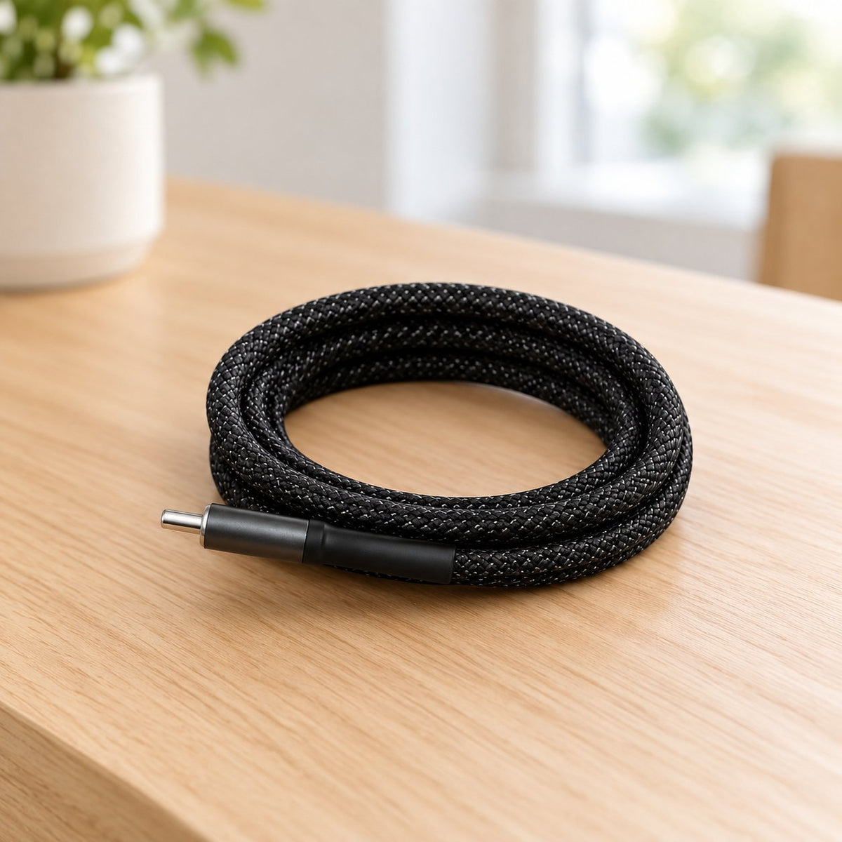 situation — FiltFri™ Magnetisk USB-C-kabel 100 W – ruller sig selv op