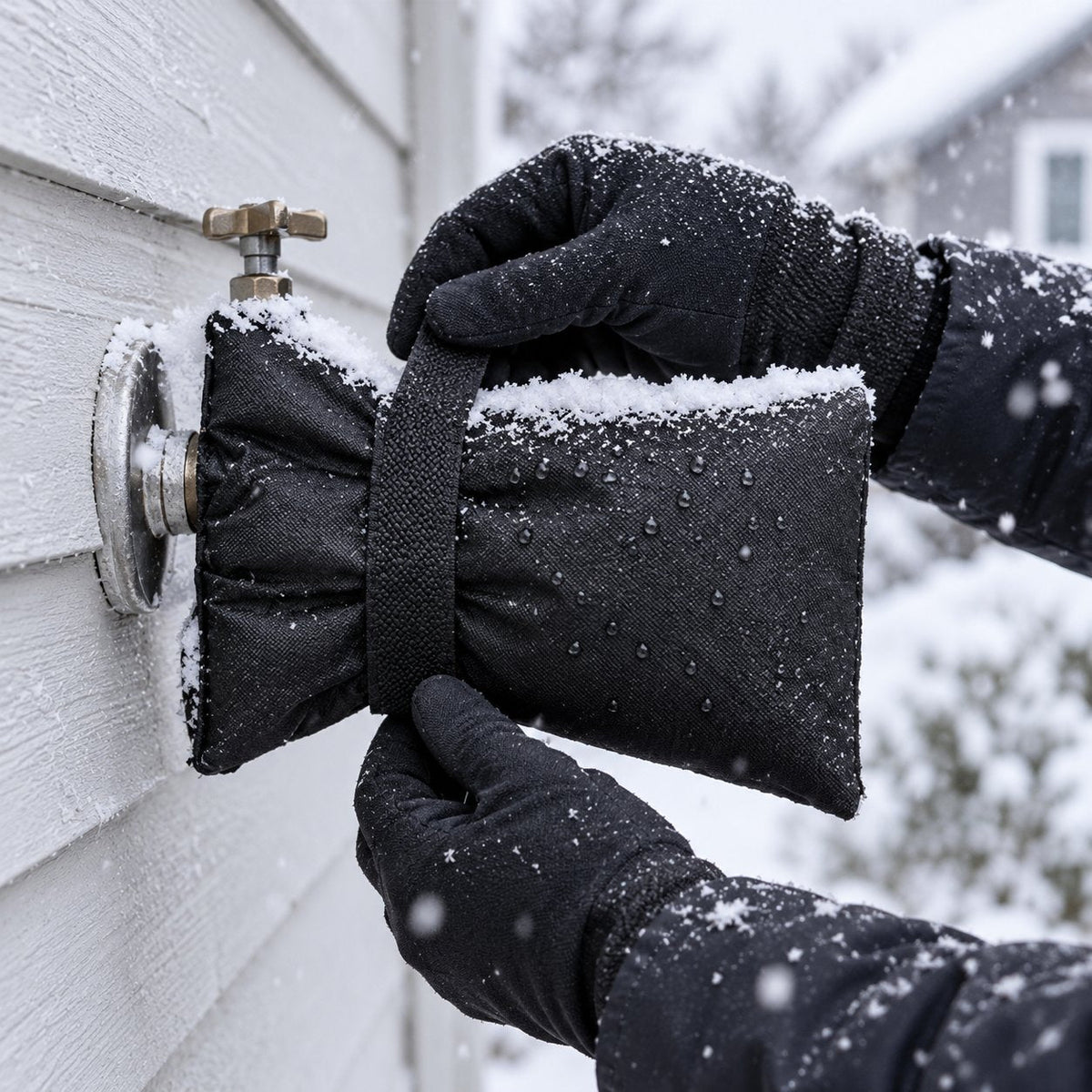 situation — FrostVærn™ – isoleret frostbeskyttelse til udendørs vandhane