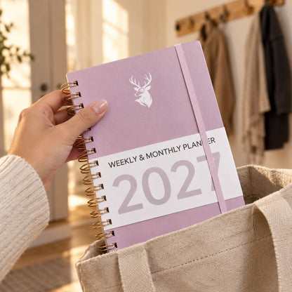 situation — Planlægningsbog 2027 A5 – Minimalistisk kalender til hele året