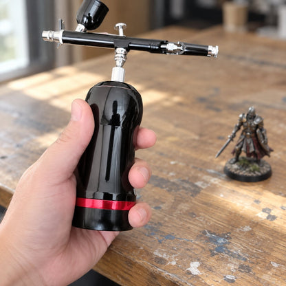 situation — Mini-airbrush med kompressor – genopladelig, uden slange
