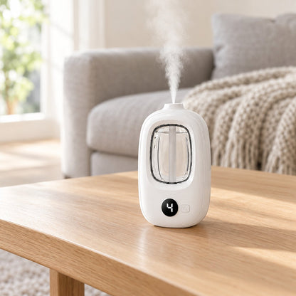situation — AromaPuff™ Automatisk Duftspreder – Genopladelig, til Væg eller Bord