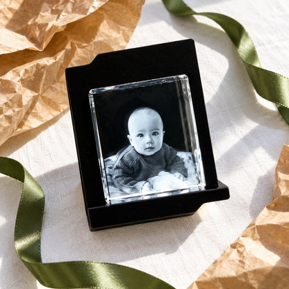 situation — LumiKrystal™ – 3D-glasblok med dit eget foto + LED-lysbase