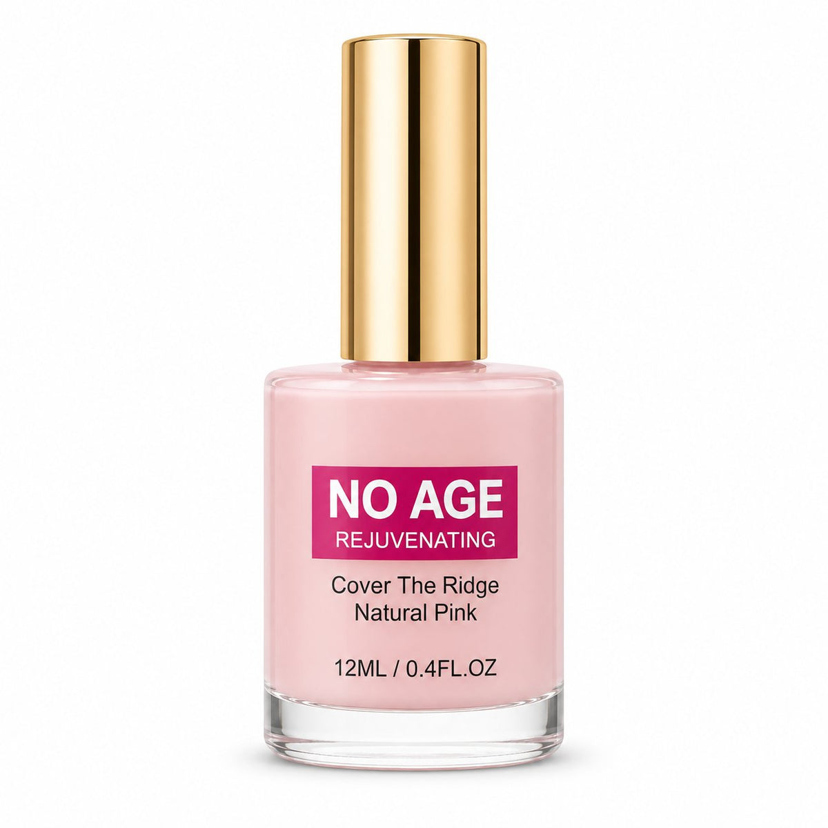 packshot — Neglerilleudjævner – naturlig rosa lak, der skjuler lodrette riller