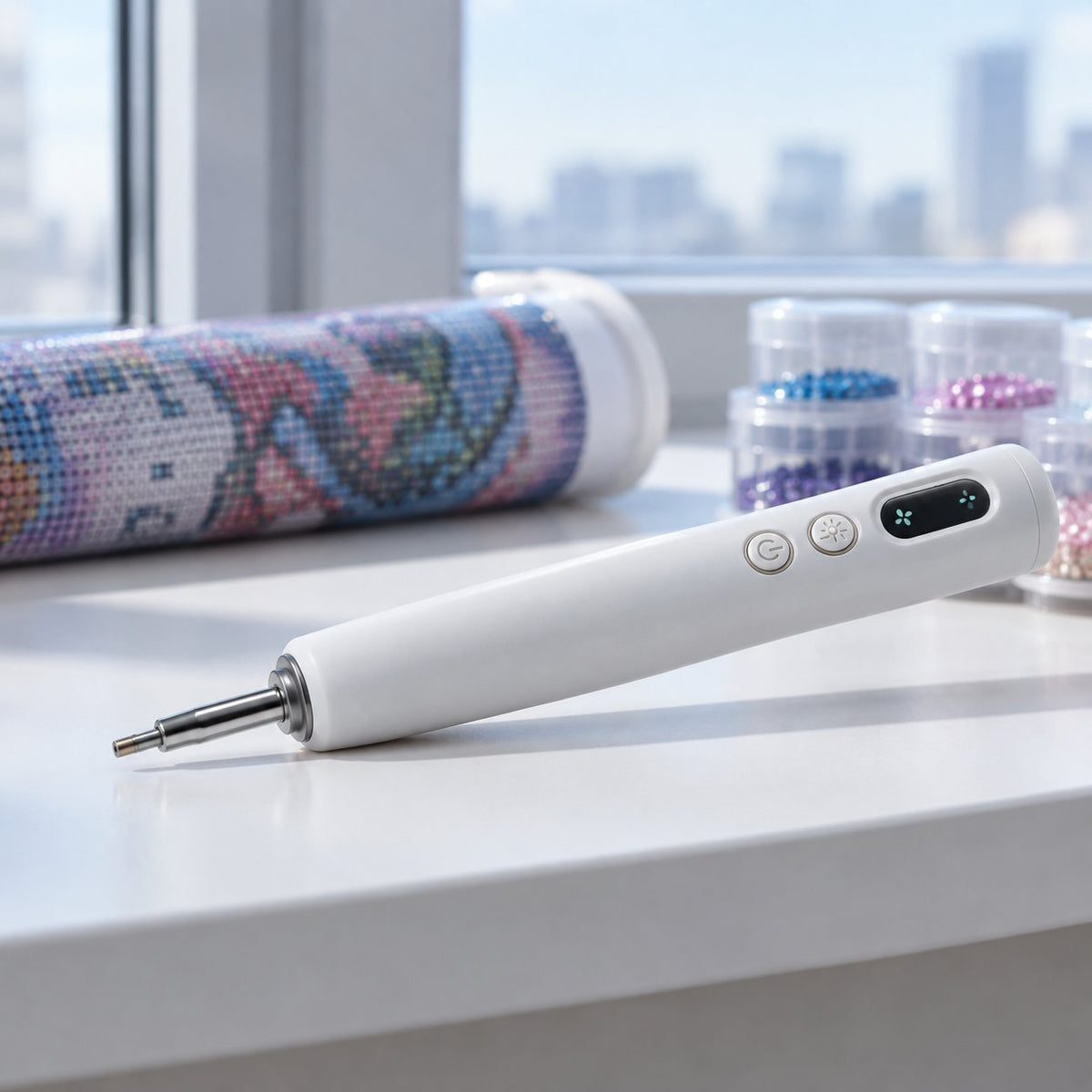 situation — DiamoPen™ – Elektrisk diamond painting-pen, trådløs og genopladelig