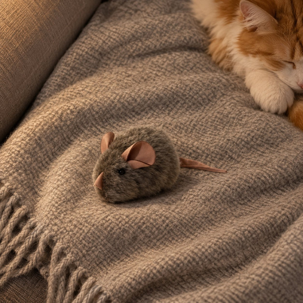 situation — Jagtmus™ – Blød plysmus til katte med kattemynte