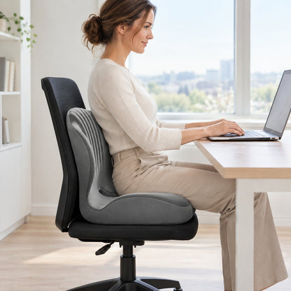 situation — Ergonomisk sædehynde med ryglæn i memory foam