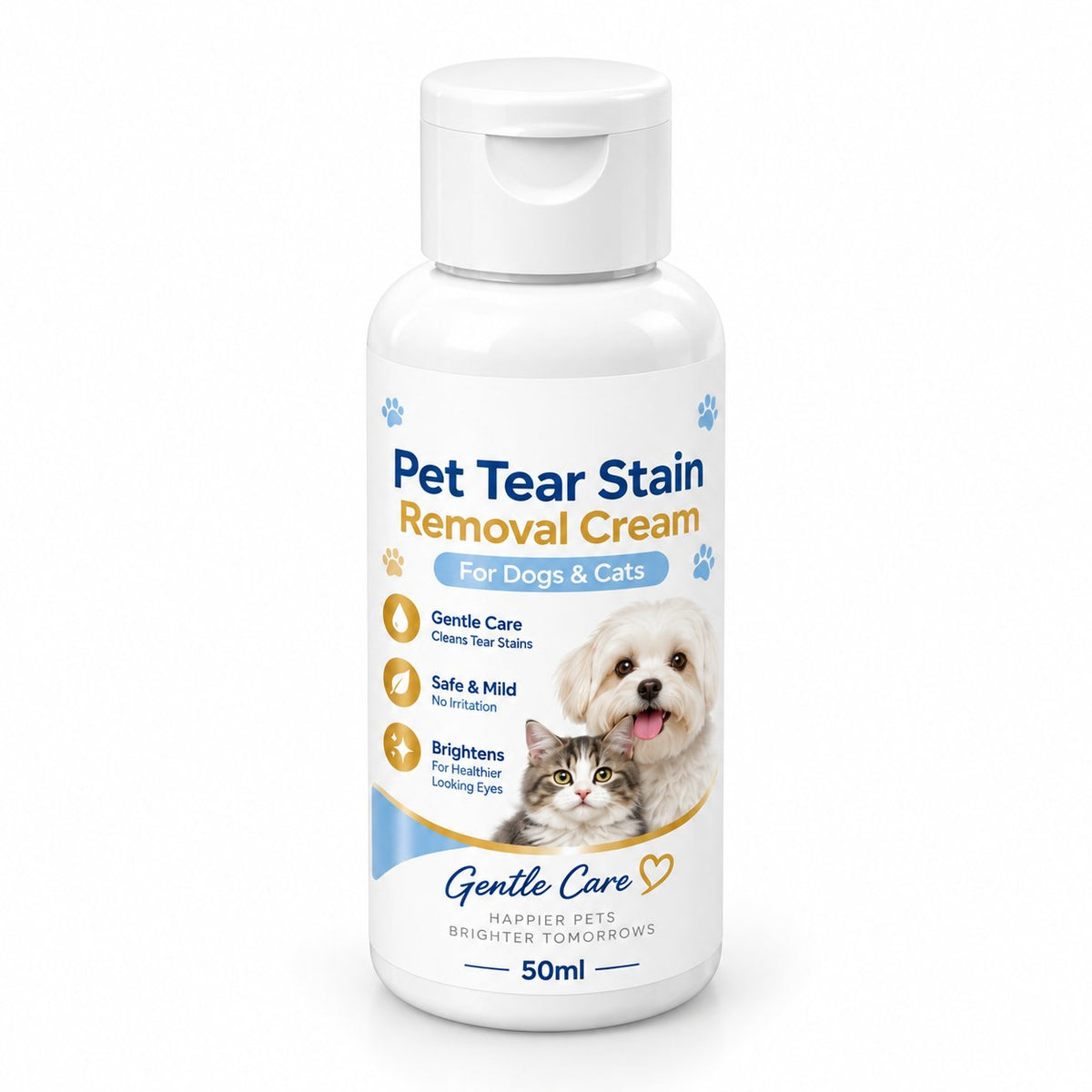 packshot — KlarBlik™ Creme mod tårepletter til hunde og katte – 50 ml