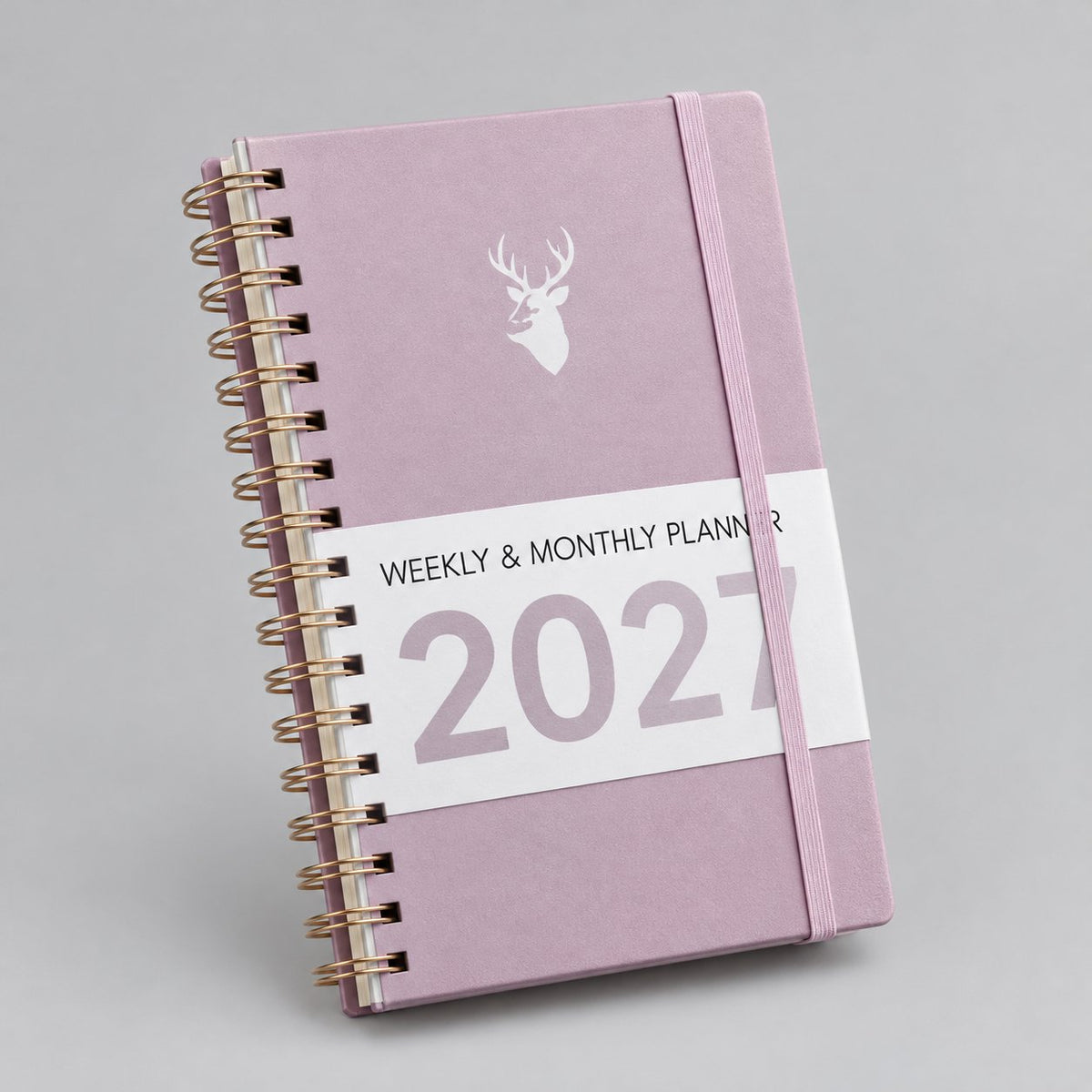 packshot — Planlægningsbog 2027 A5 – Minimalistisk kalender til hele året
