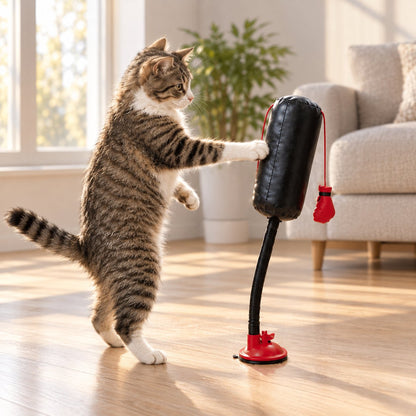 situation — BokseKat™ – Boksesæk til kat med sugekop