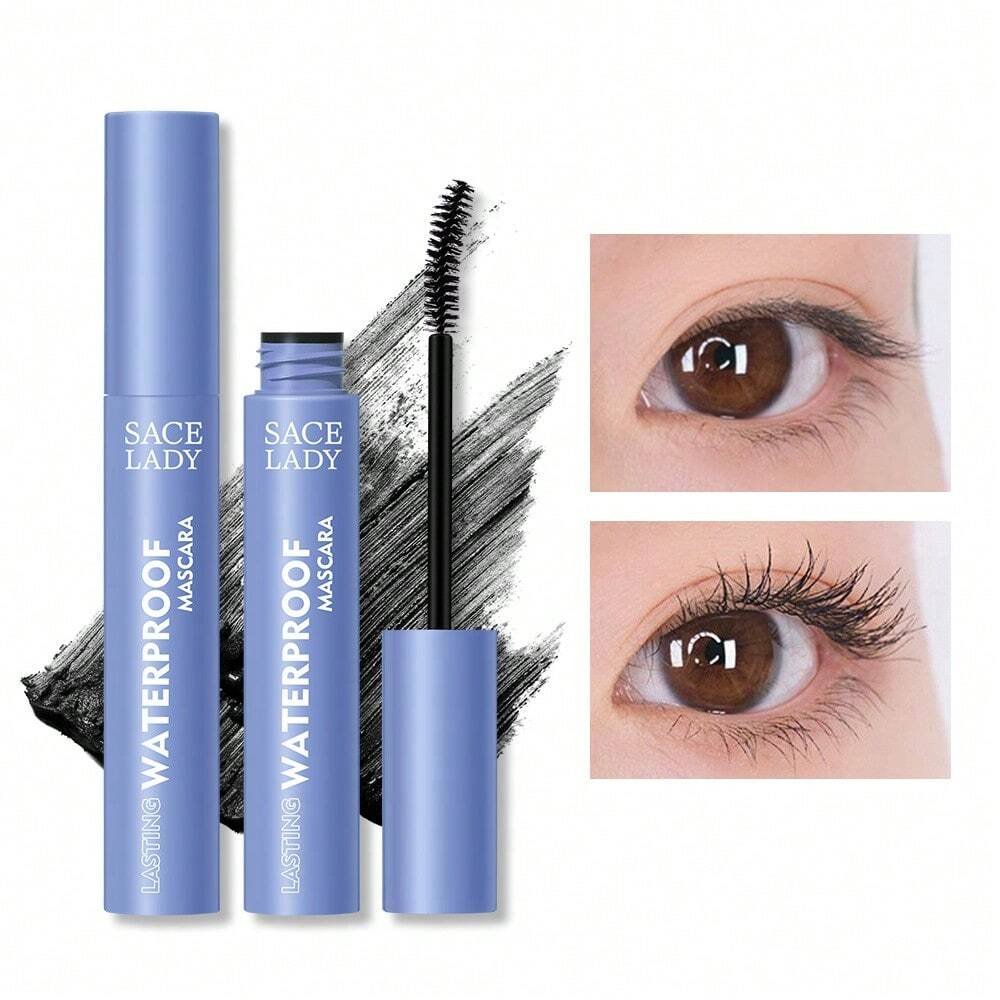 Vandfast Mascara — avant/après application