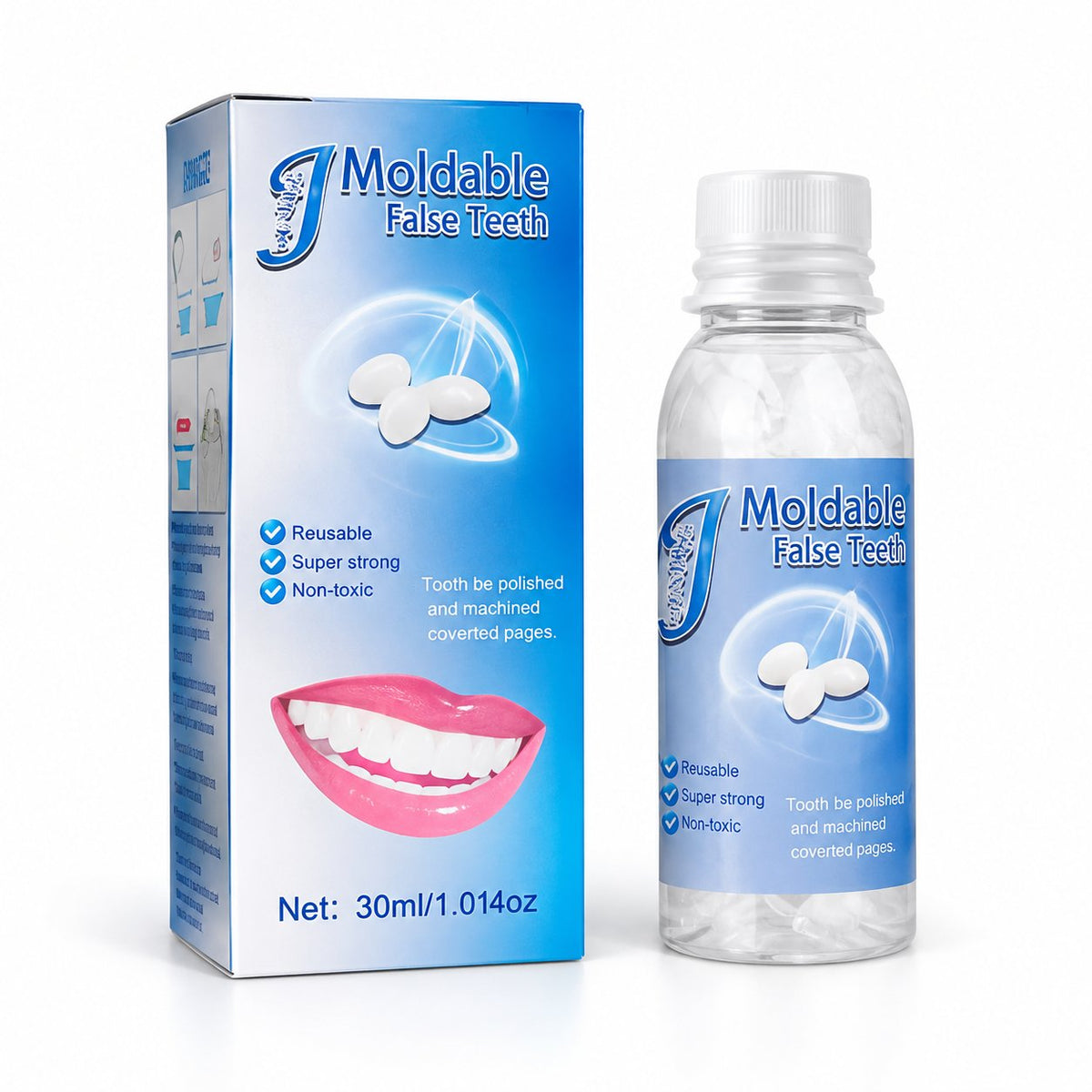 packshot — Midlertidig tandreparation – formbart granulat | Køb 1, få 1 gratis