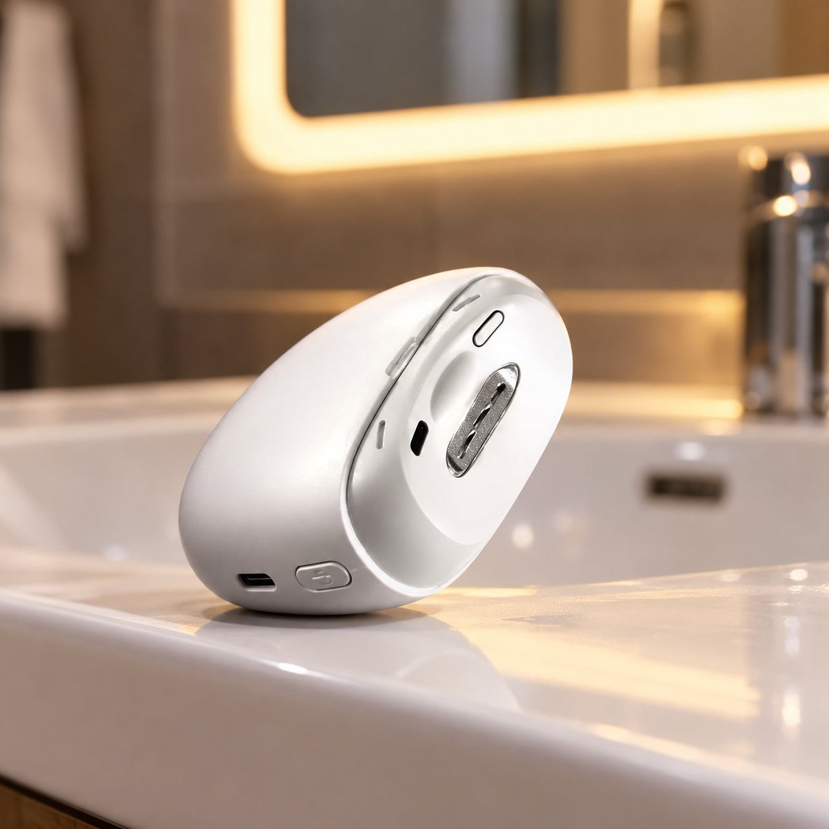 situation — Elektrisk 2-i-1 negleklipper med fil og LED-lys
